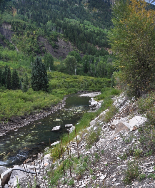 The Crystal River as it flows through Marble